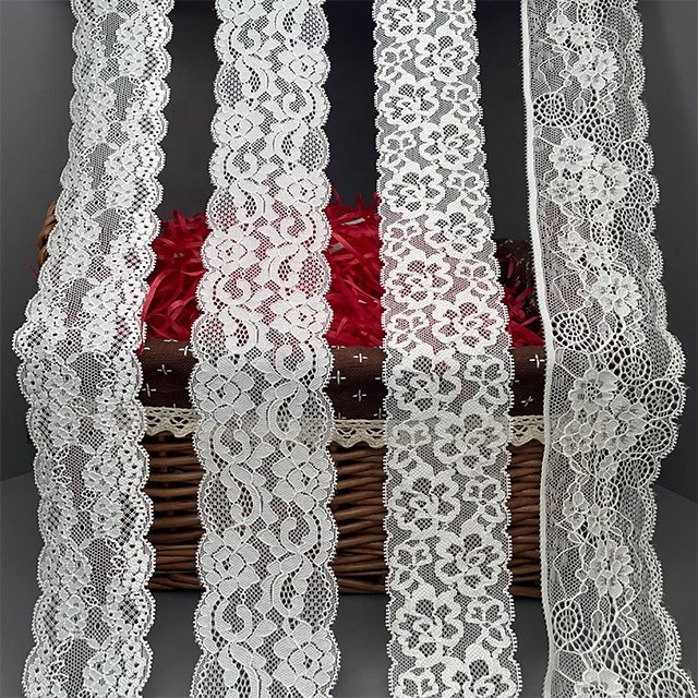 TUTON Custom French Elastic Lace 2.8/5.8/6.0 CM Trim Wholesale For Dress