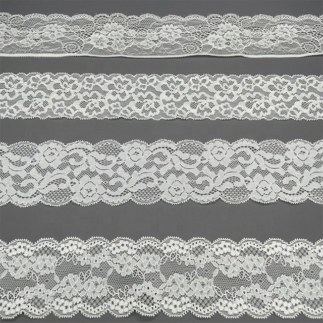 TUTON Custom French Elastic Lace 2.8/5.8/6.0 CM Trim Wholesale For Dress