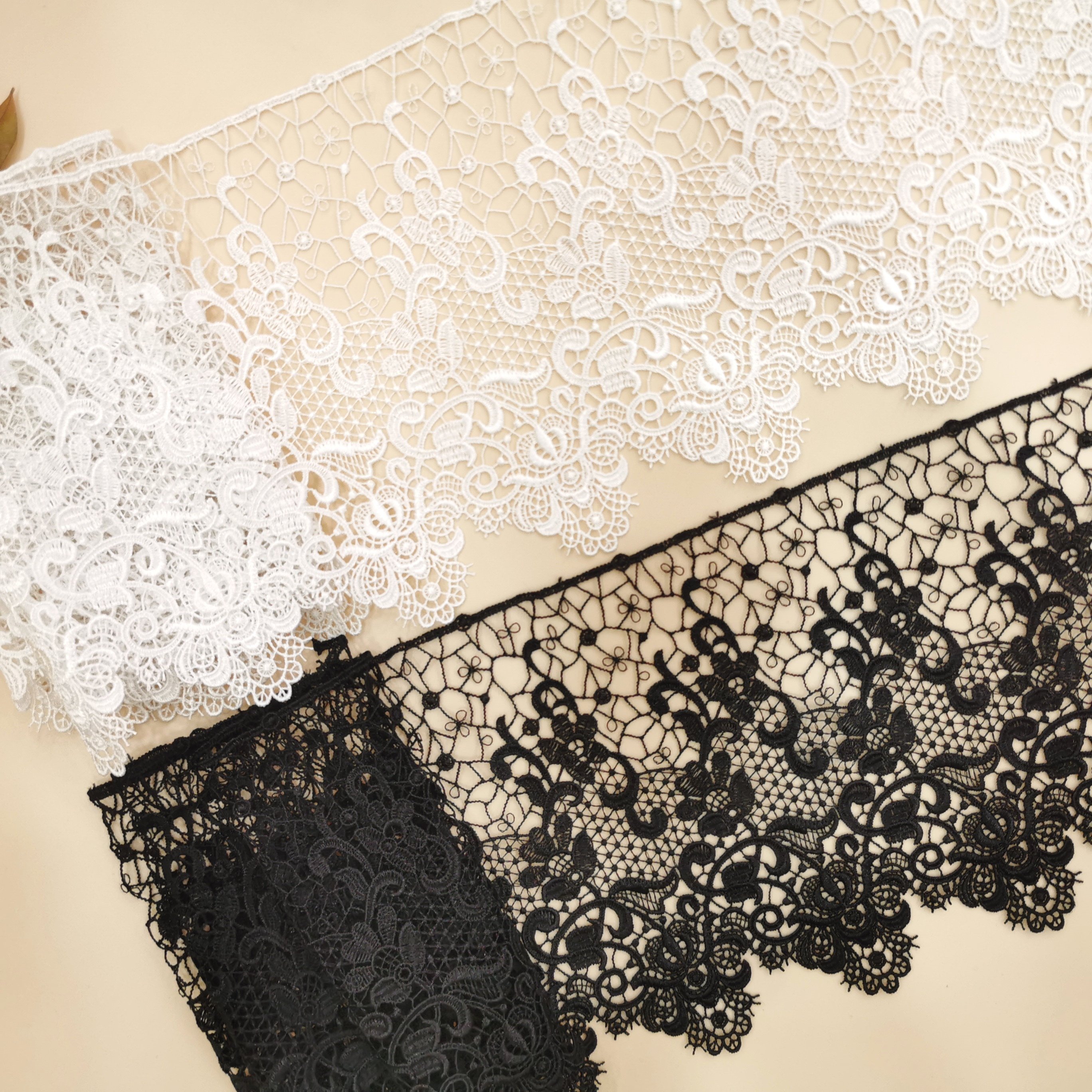 Stock Selling Hot Selling Wholesale Soft Embroidery Trimming Lace DIY Craft Sewing Dress Clothing Accessories