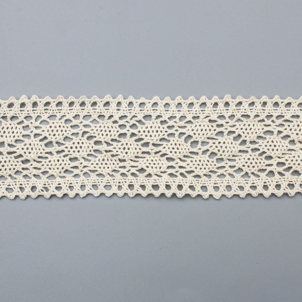 wholesale factory eyelet vintage pure cotton trim skin-friendly crochet border lace trim for clothing