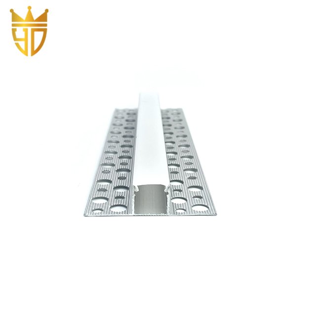 Gypsum Led Cove Light Aluminum Profiles Light Corner Shape Modern Ceiling trim For Bedroom Living Room