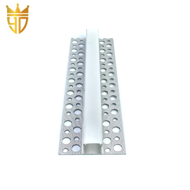 Gypsum Led Cove Light Aluminum Profiles Light Corner Shape Modern Ceiling trim For Bedroom Living Room