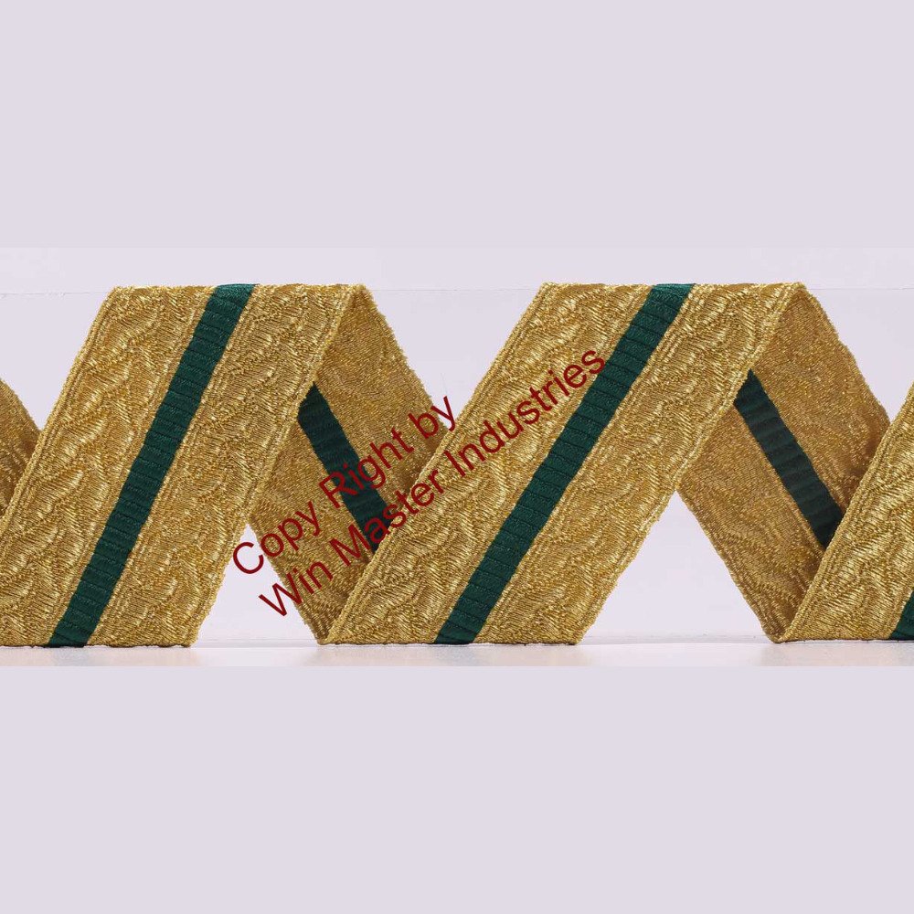 gold lace ribbon ceremonial uniform braid wholesale premium quality braids for uniforms