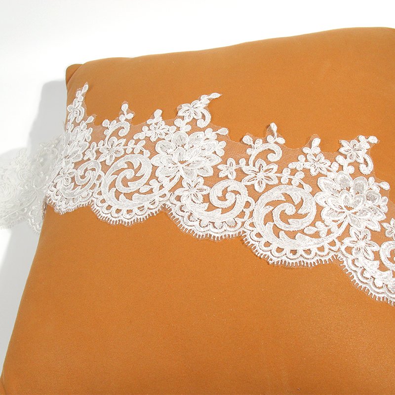 Newly Arrived Decorative Trim of White Lace Fabric - Embroidery Lace Trim