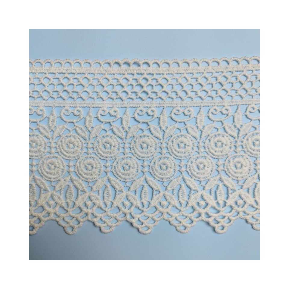 New Trend Handmade Materials Trimming Water Solubility Decorate Lace Trim For Sewing