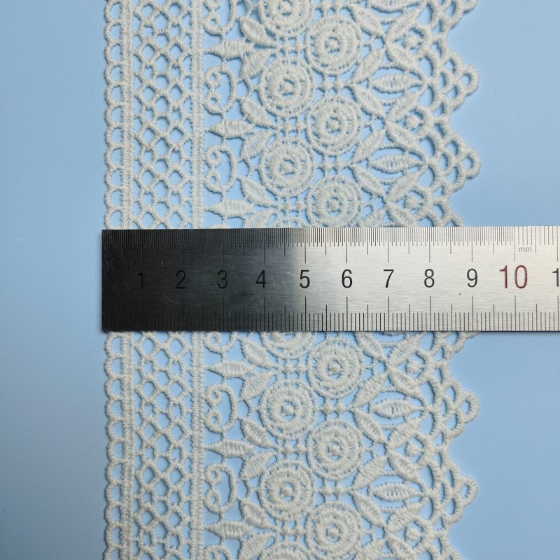 New Trend Handmade Materials Trimming Water Solubility Decorate Lace Trim For Sewing