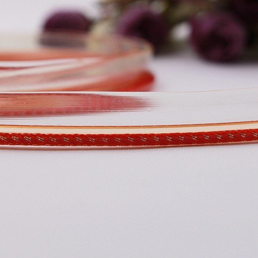 Eco-friendly plastic durable decorative tpu coated piping trim