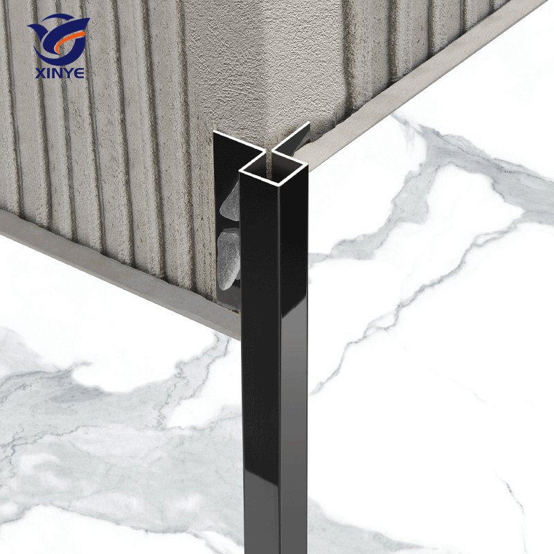 Modern Style Multiple Shape Wall Panel Metal External Angle Corner Metal Tile trim