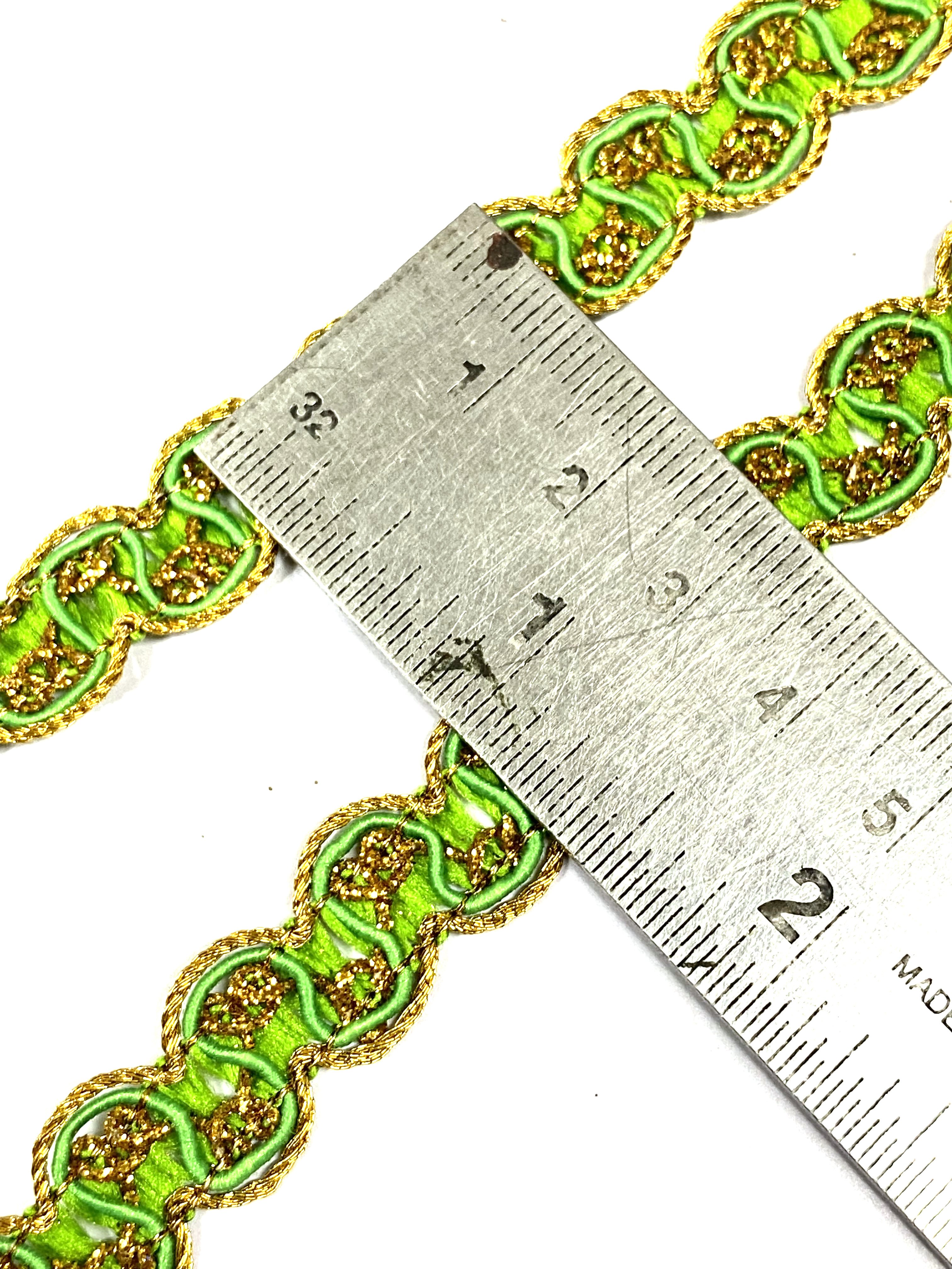 Sewing Sewing Gimp Gold Braided Trimming 20 mm Lace Use In Tote Bags and catholic garments Deals In Wholesale