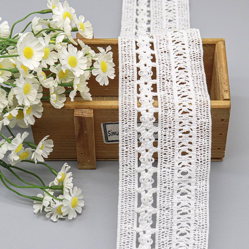 fashion designer elastic lace trim embroidery elastic white lace trim for dress