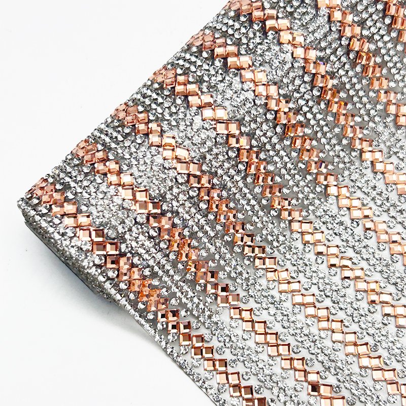 3*3 Glass Rhinestone Sheet Bridal Applique Trimming Banding Bridal Rhinestone Hotfix Sheet For Dresses Shoes