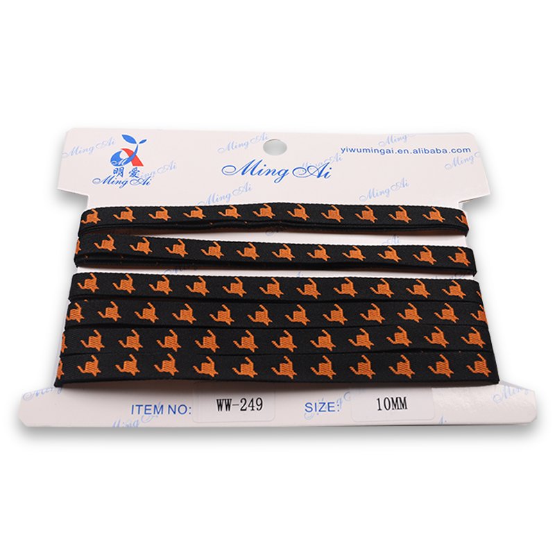 Custom Tribal Woven Jacquard Trim Polyester Sizes Jacquard Ribbon for Ethnic Trim
