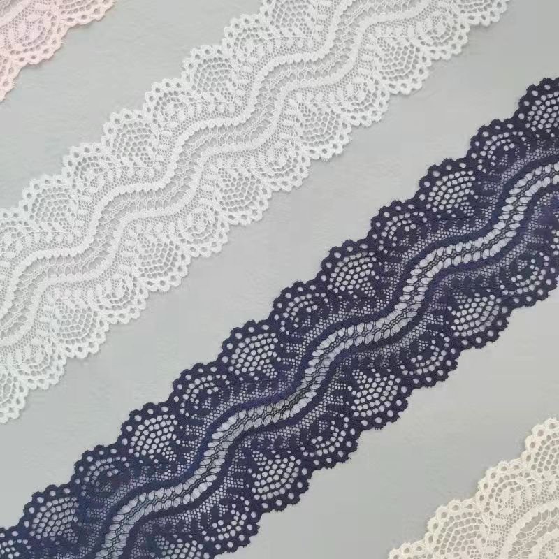 Hot Sale High Quality Polyamide Ammonia Lace Trim Women Wedding Dress