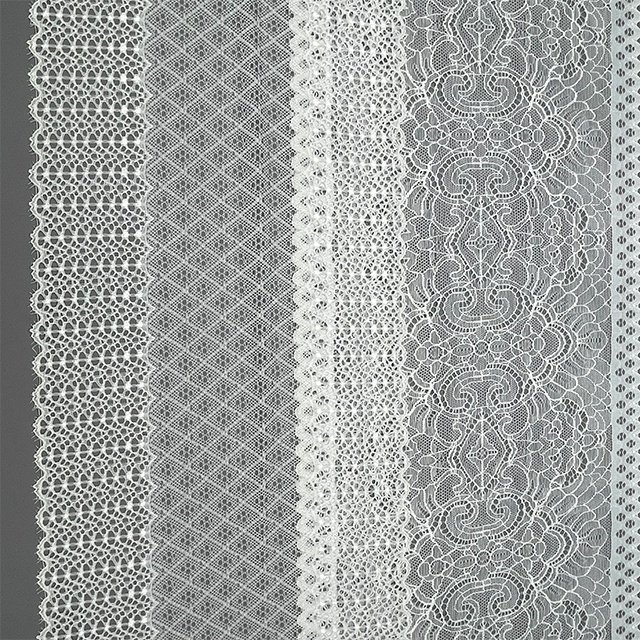 TUTON Custom French Elastic Lace 17.5 CM/20 CM Trim Wholesale For Lingerie