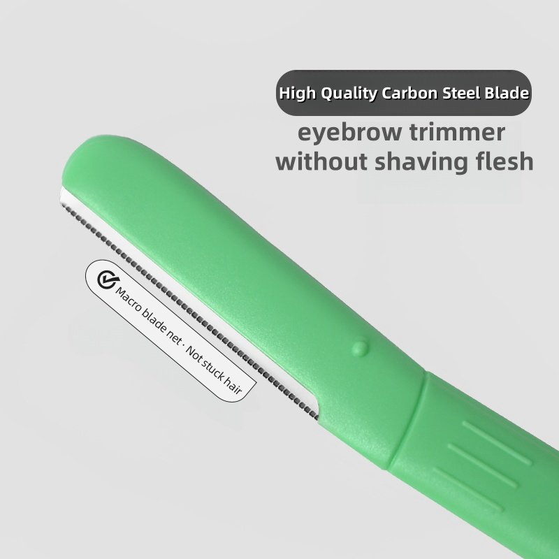 Quality Design Private Label Logo Facial Hair Remover Shaving Blade Women Face And Body Safe Trimmer Safe Eyebrow Trimmer