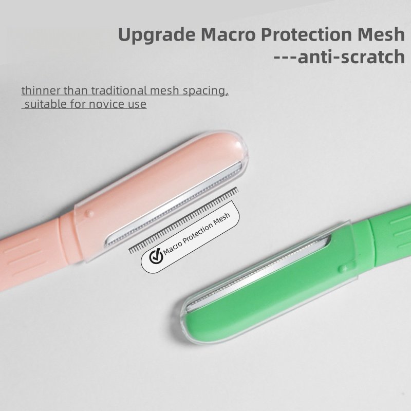 Quality Design Private Label Logo Facial Hair Remover Shaving Blade Women Face And Body Safe Trimmer Safe Eyebrow Trimmer