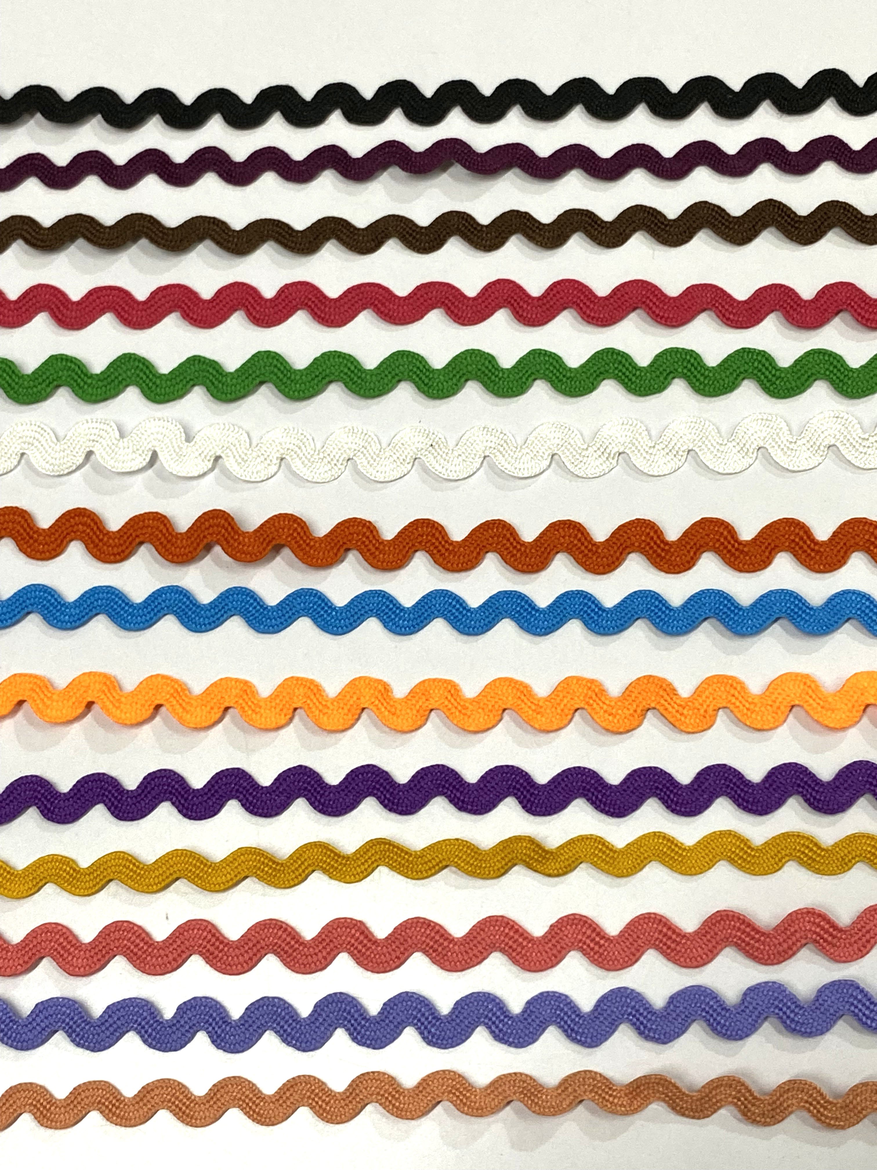 3mm Ric Rac Lace Ribbon Zig Zag Trim For Garment Customized Rick Rack Polyester Trim Gimp Deals In Wholesale