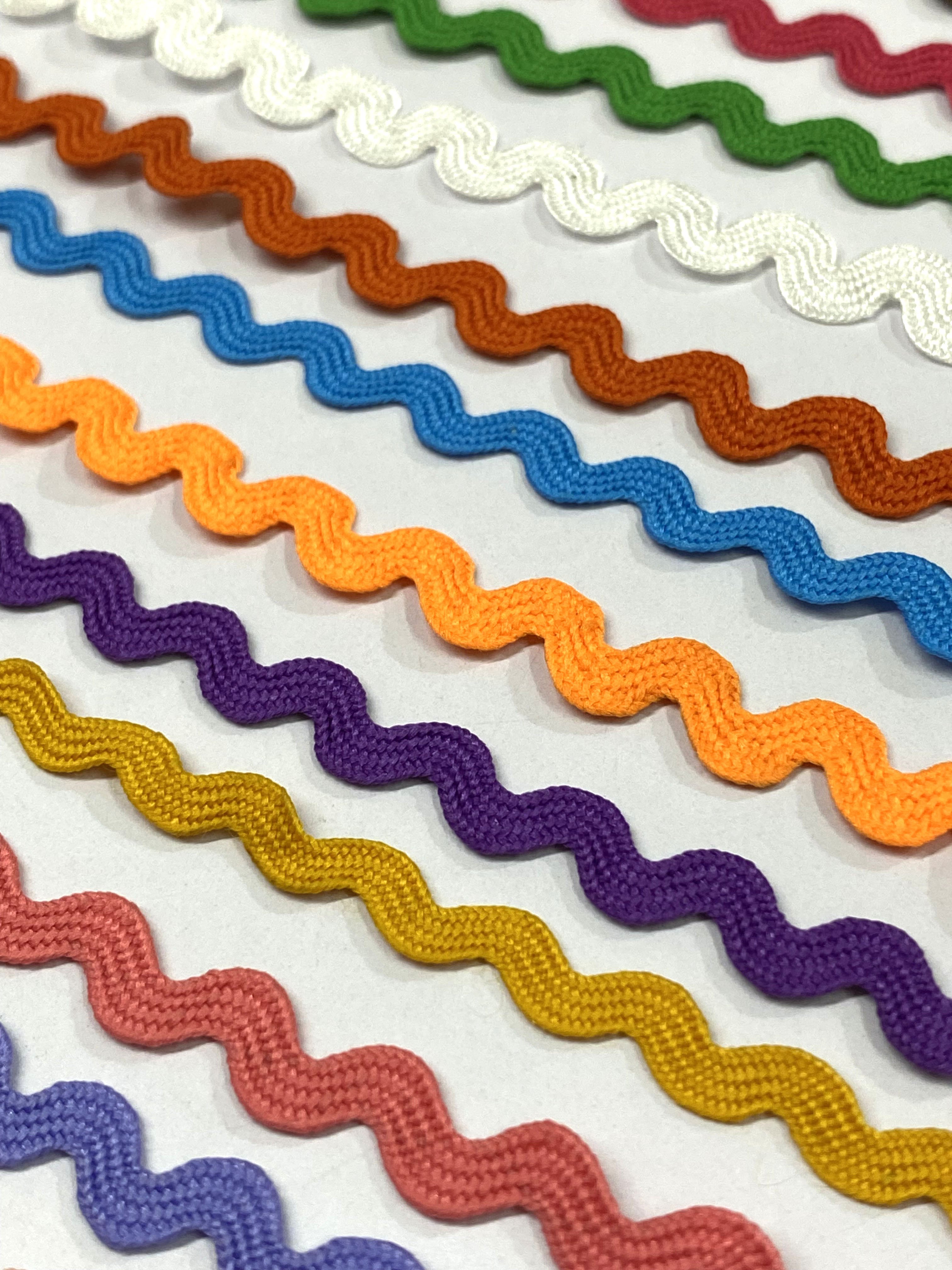 3mm Ric Rac Lace Ribbon Zig Zag Trim For Garment Customized Rick Rack Polyester Trim Gimp Deals In Wholesale