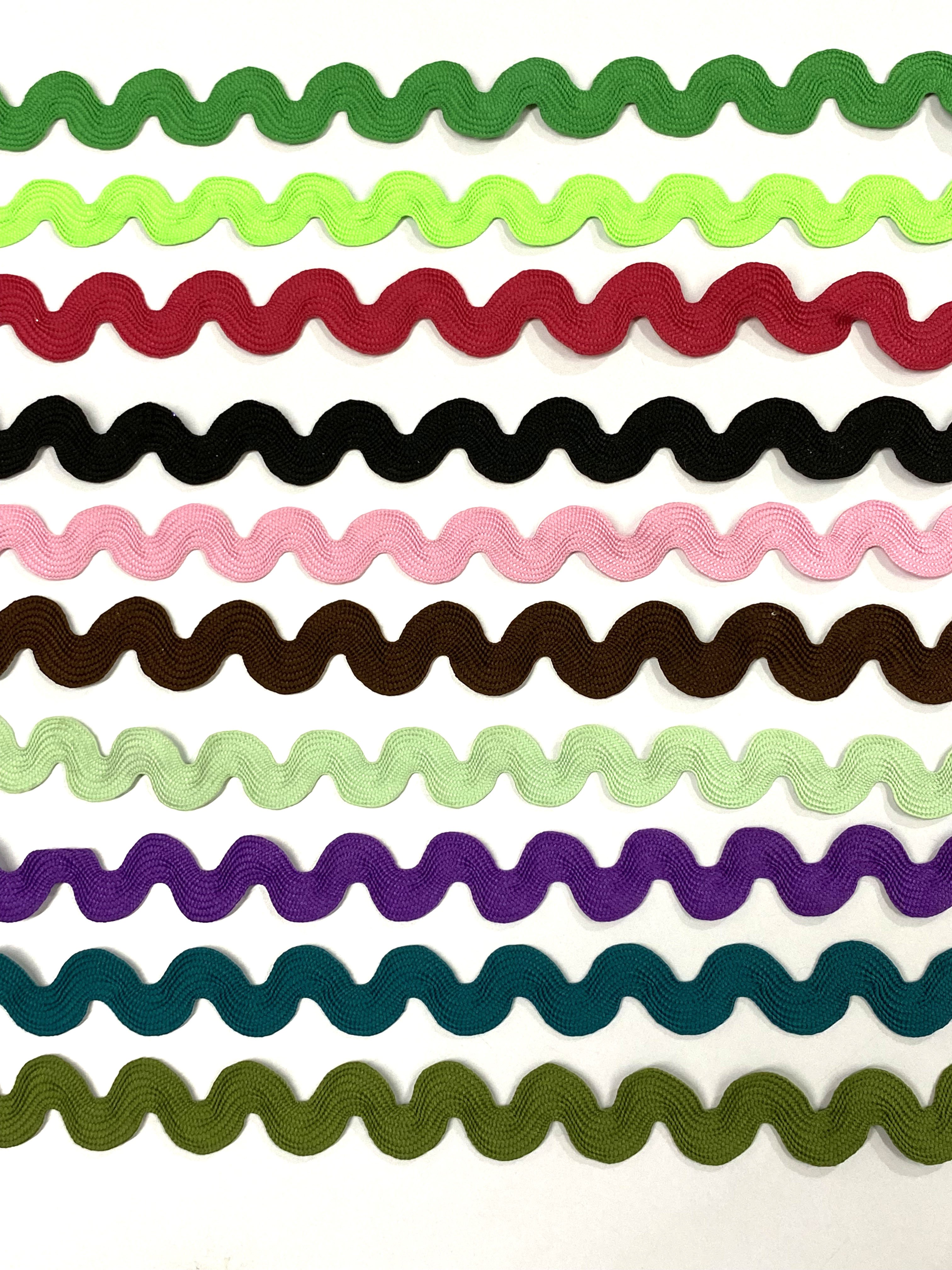 3mm Ric Rac Lace Ribbon Zig Zag Trim For Garment Customized Rick Rack Polyester Trim Gimp Deals In Wholesale