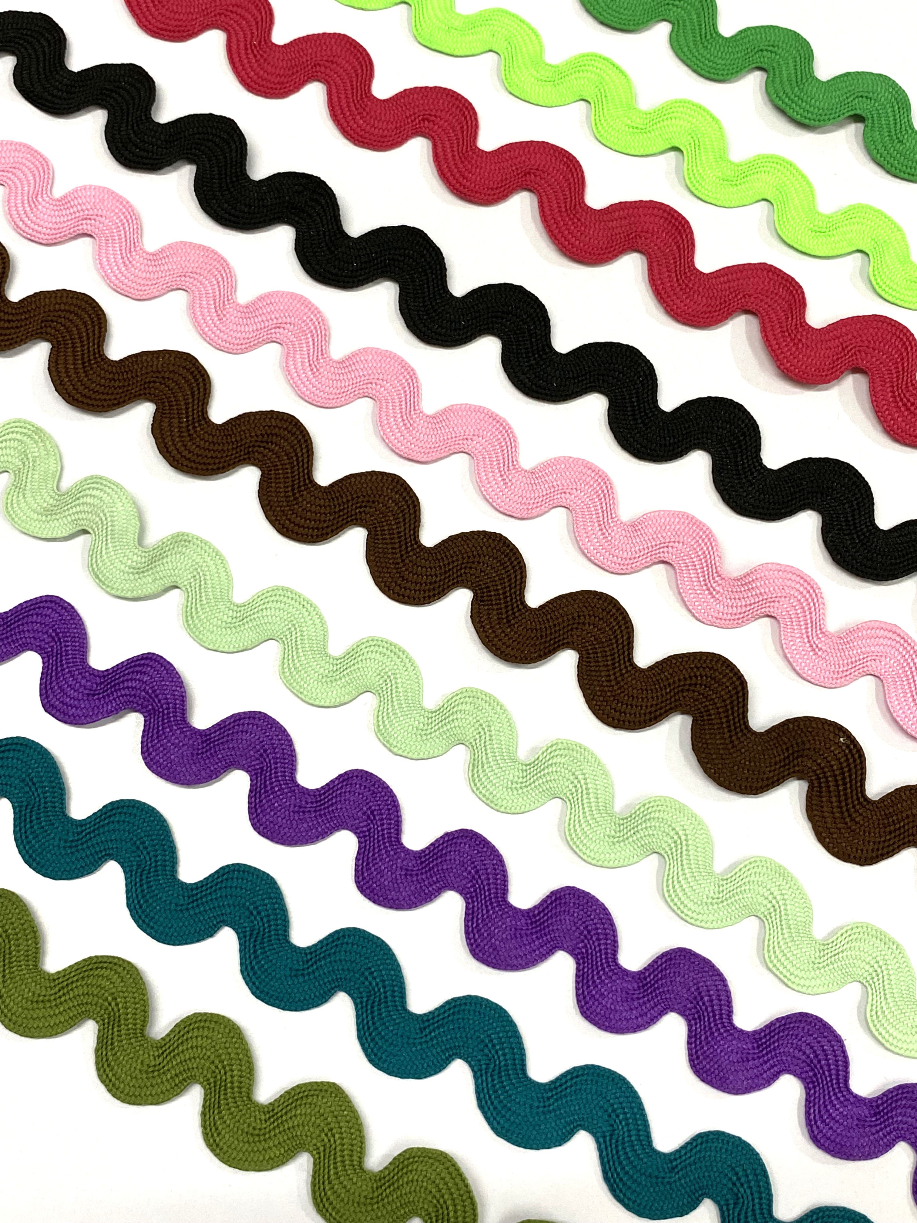 3mm Ric Rac Lace Ribbon Zig Zag Trim For Garment Customized Rick Rack Polyester Trim Gimp Deals In Wholesale