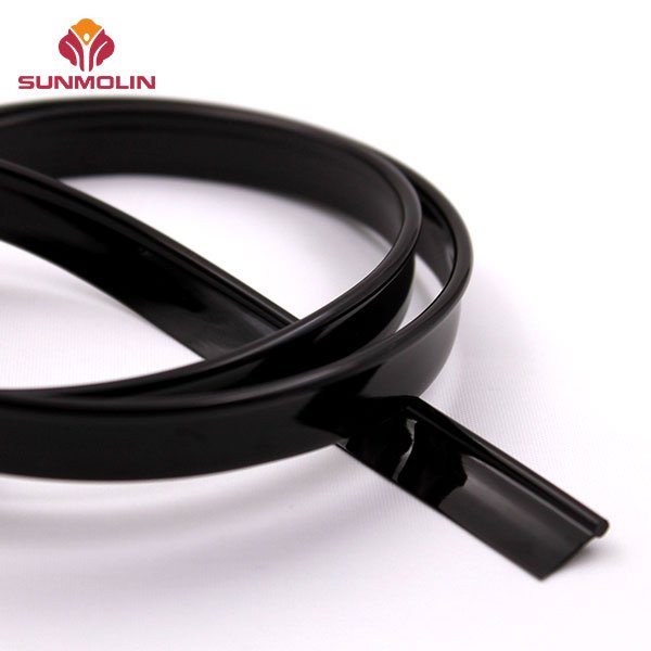 100% TPU plastic glossy waterproof piping trim