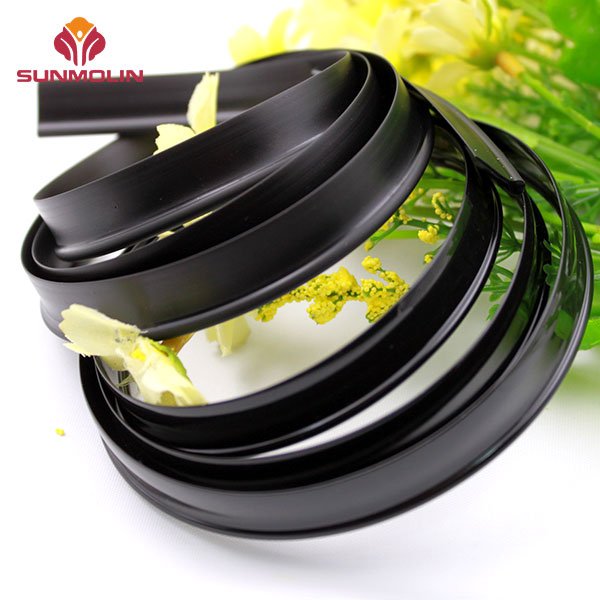 100% TPU plastic glossy waterproof piping trim