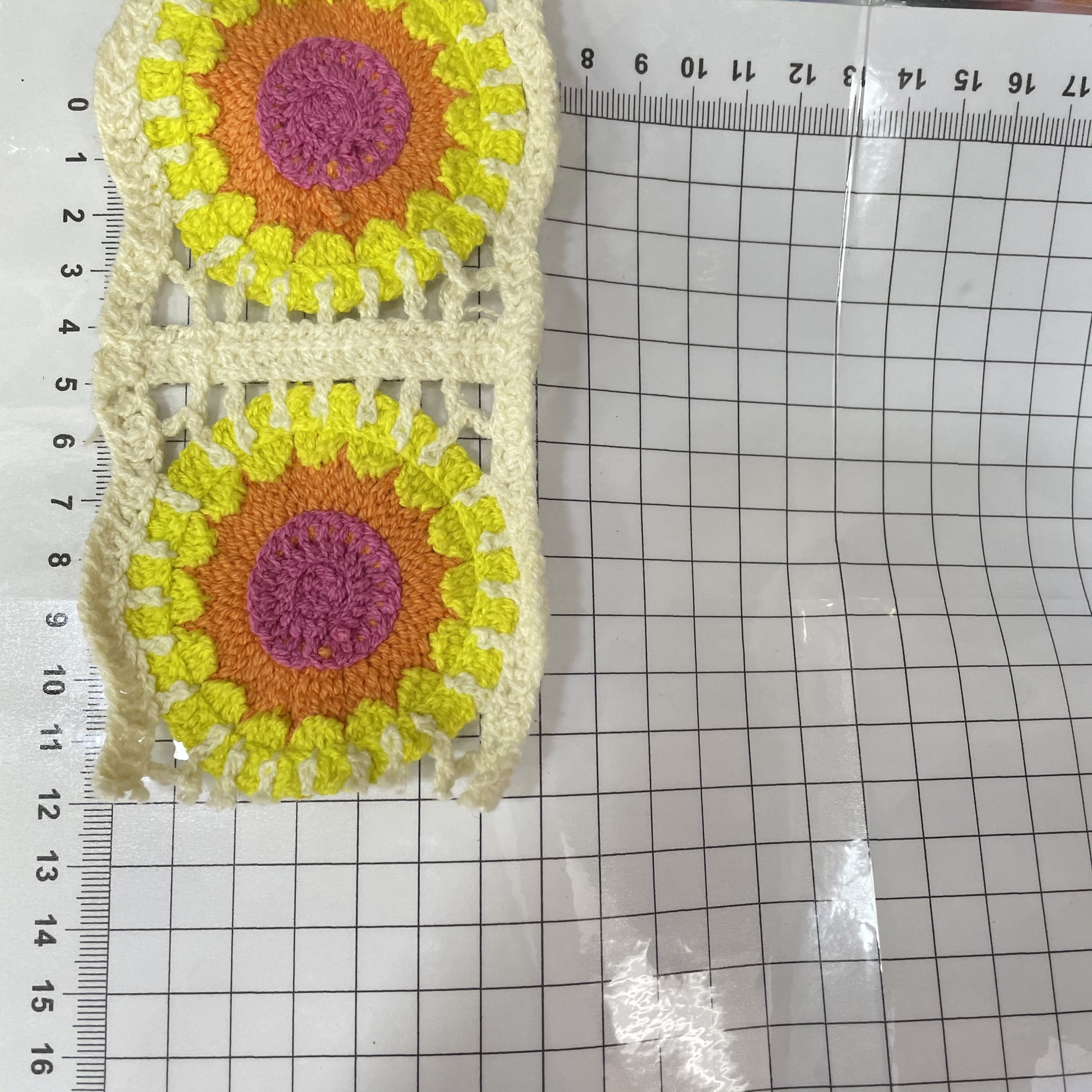 Colorful Fashion Hollow Cardigan Accessories Decoration Machine-producing Water Soluble Trim Embroidery Lace