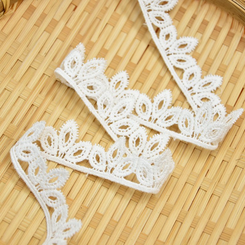 High Quality 3d Flower Lace Embroidered Fabric Embroidered lace Trimming fabric