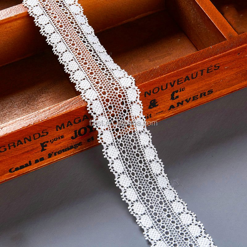 5.5 cm floral lace trim for home textile
