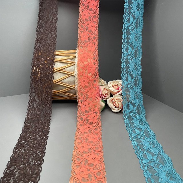 TUTON Custom Elastic French Lace 6.0 CM/6.2 CM Trim Wholesale For Dress