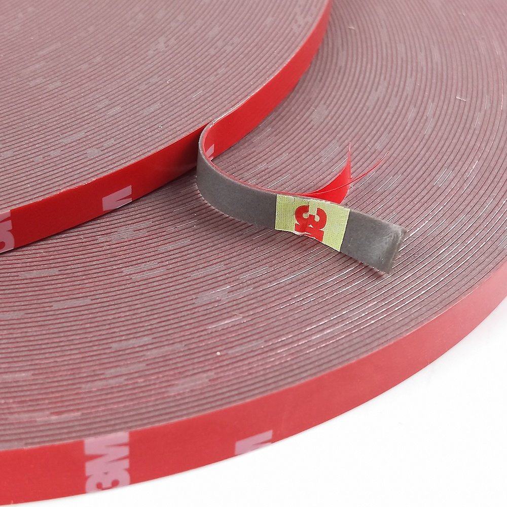 OEM Die Cut 3M 4229 Acrylic Foam Tape for auto trim and accessories, grey, 0.8mm thick