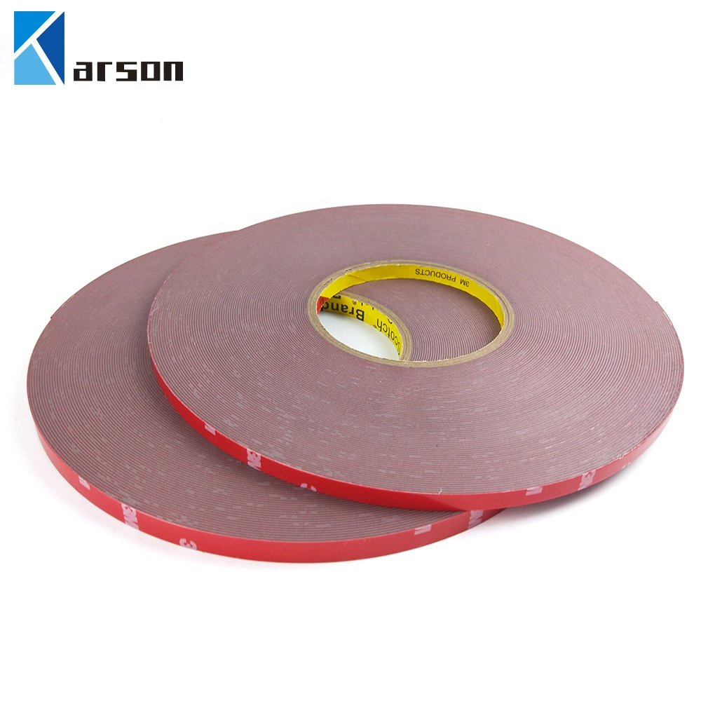 OEM Die Cut 3M 4229 Acrylic Foam Tape for auto trim and accessories, grey, 0.8mm thick