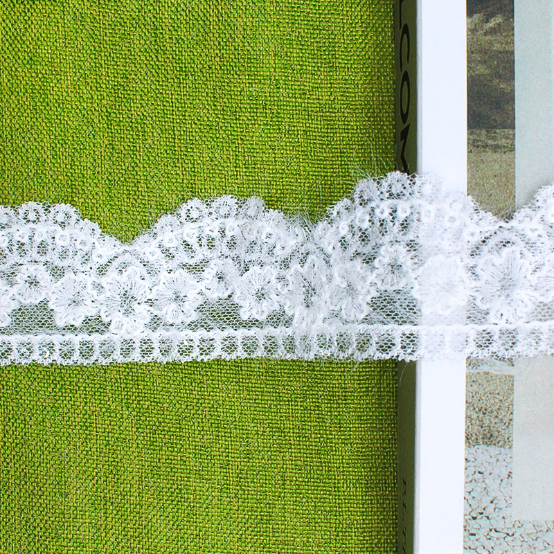 High quality wool sequin embroidered lace French lace trim Guipure Lace for clothing