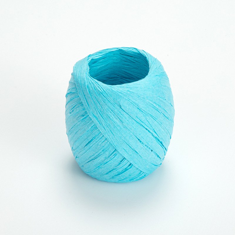 Eco-friendly Lafite Grass Paper Ribbon 20m/Roll Spot Sale DIY Handwork FSC Paper Rope