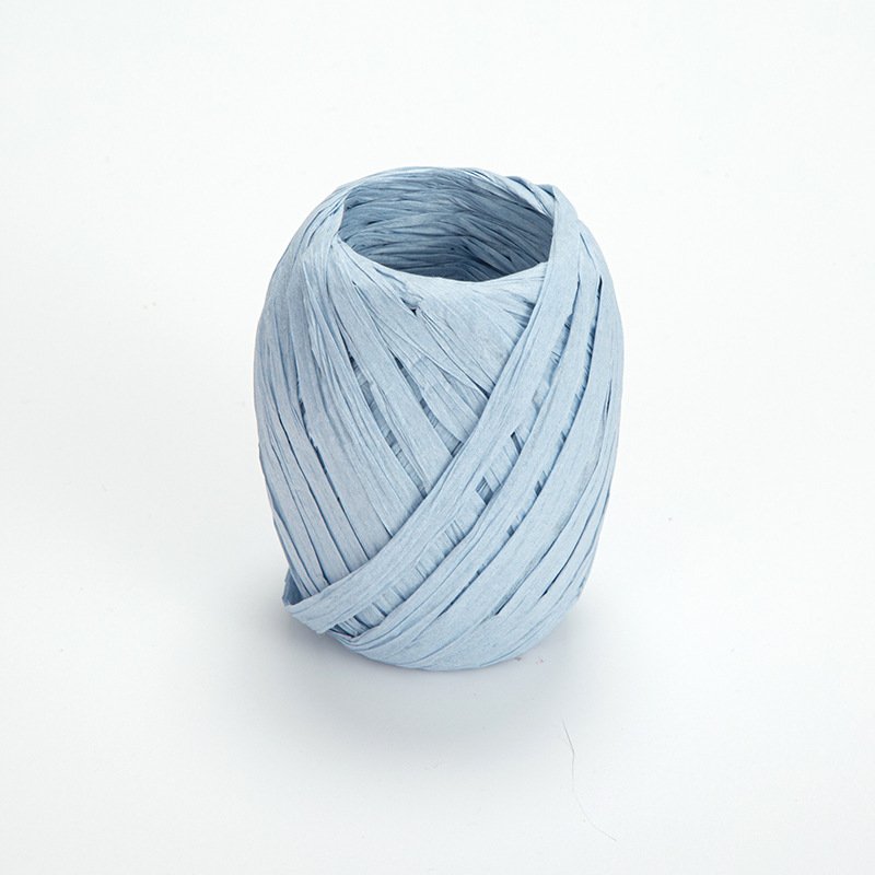 Eco-friendly Lafite Grass Paper Ribbon 20m/Roll Spot Sale DIY Handwork FSC Paper Rope