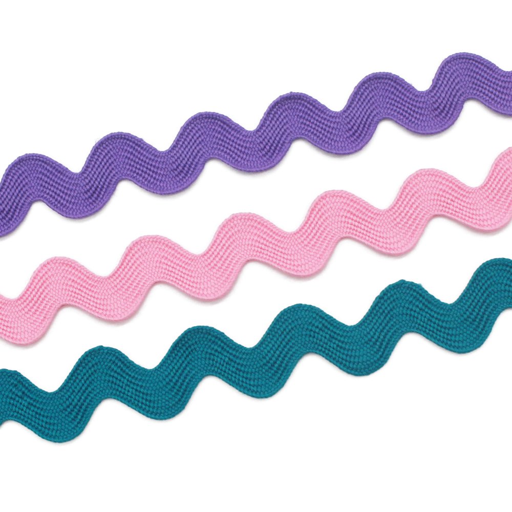Wholesale Zig Zag Ribbon Polyester Ric Rac Trimming