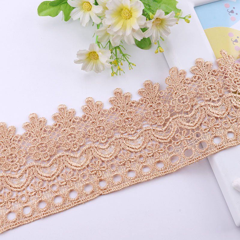 Manufacturer Wholesale Hot Sale Polyester Embroidery Trimming Lace