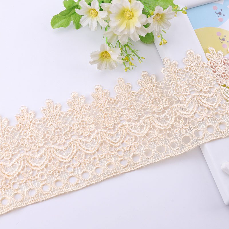 Manufacturer Wholesale Hot Sale Polyester Embroidery Trimming Lace