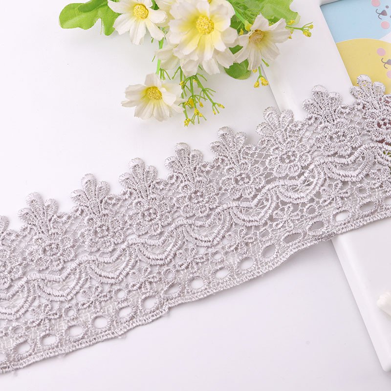 Manufacturer Wholesale Hot Sale Polyester Embroidery Trimming Lace