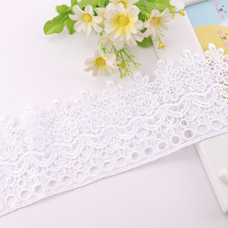 Manufacturer Wholesale Hot Sale Polyester Embroidery Trimming Lace
