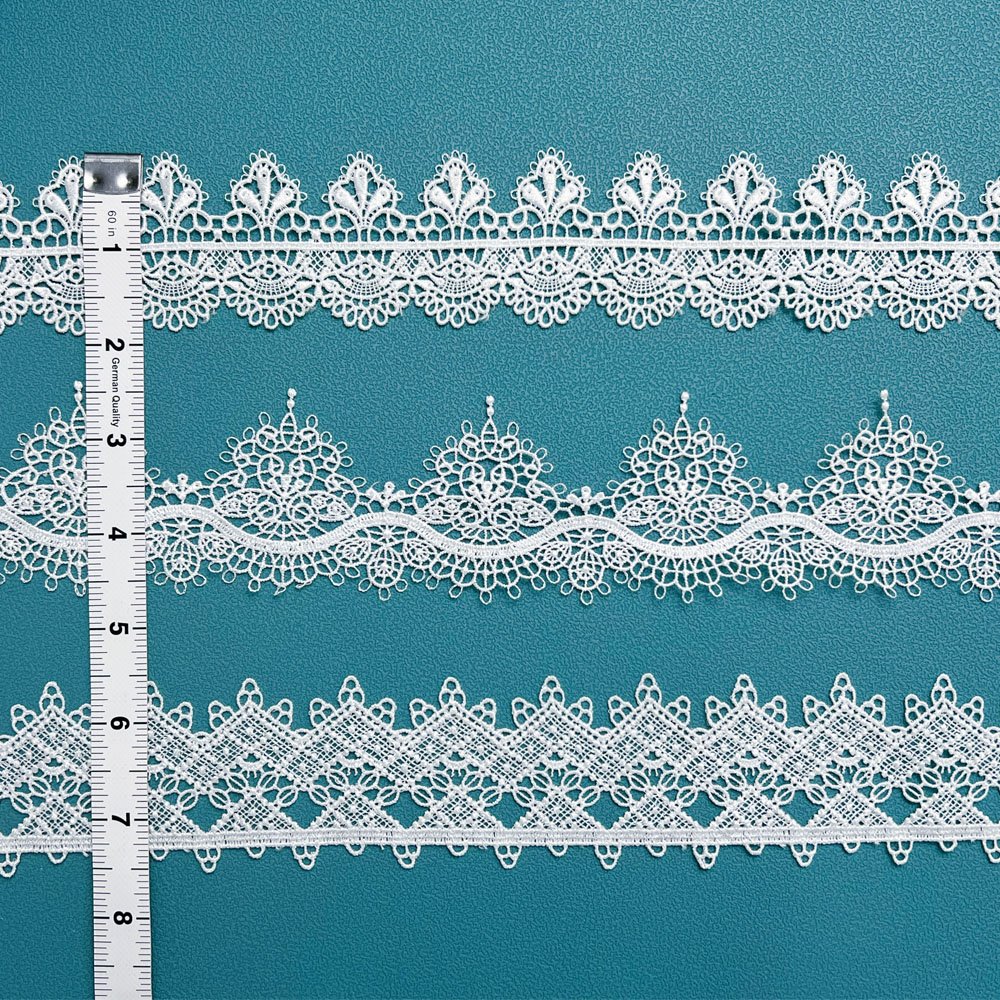 Factory Direct Wholesale Lace Exquisite 3d Embroidery Flowers Embroidery Lace Trim