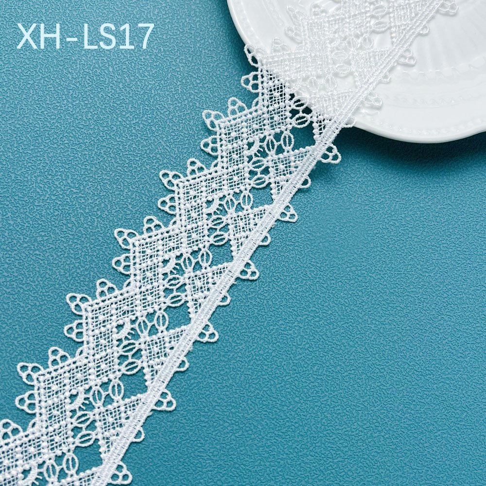 Factory Direct Wholesale Lace Exquisite 3d Embroidery Flowers Embroidery Lace Trim