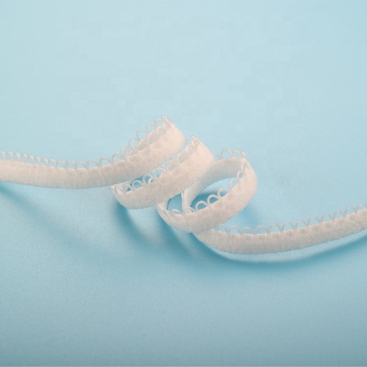 5mm flexibility Breathable Crescent fancy Multi color New trend trim Ultra thin Nylon lace elastic lifting strap Webbing Strap