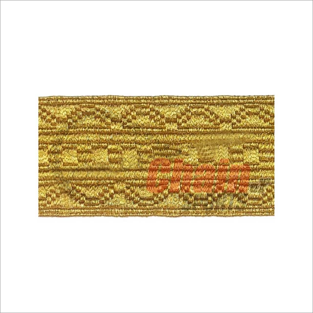 High Quality French Gold Braids Laces Bullion Wire Trimmings Beaded Uniform Galloon Trim Textile Craft OEM Accessory Border
