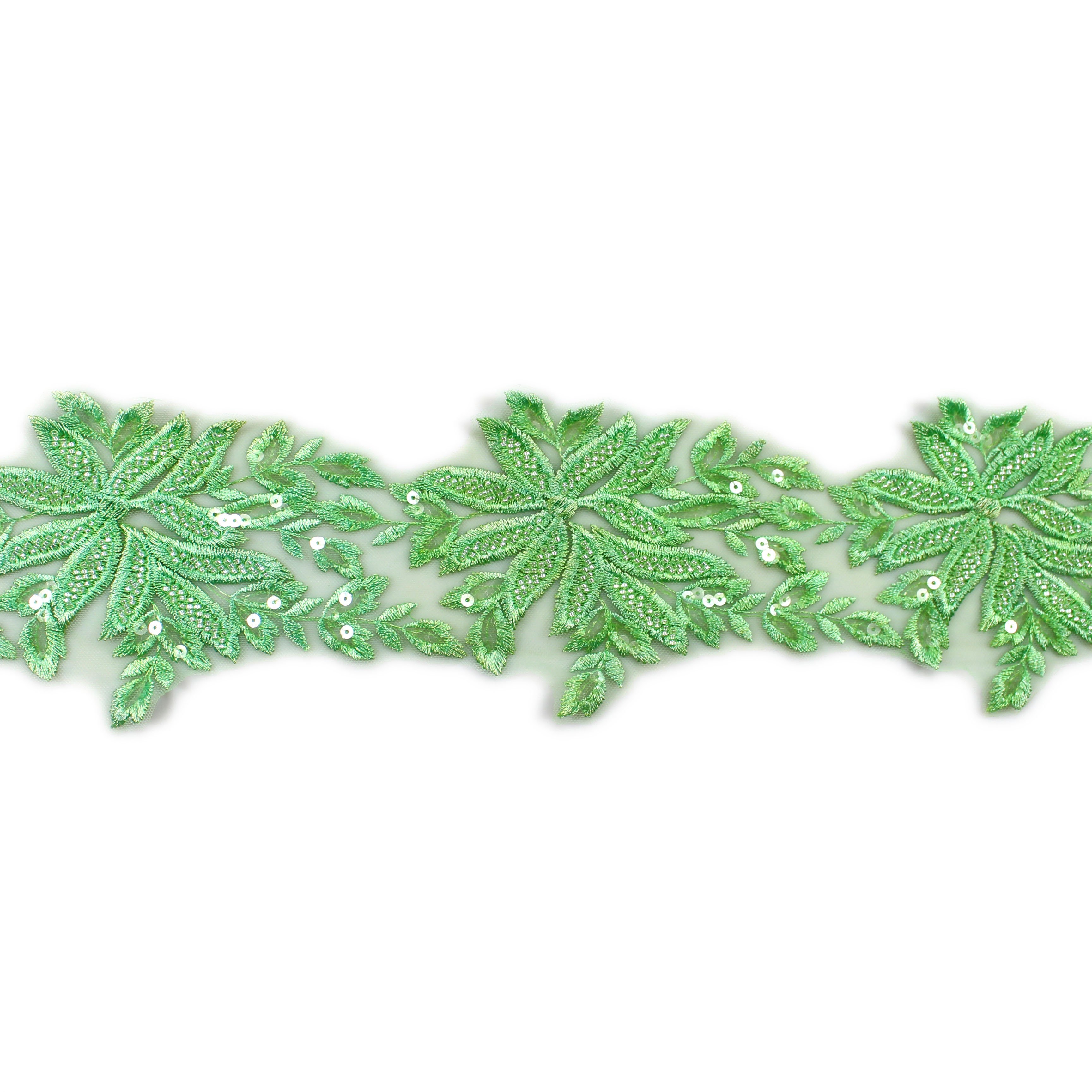 Hand-sewn beads lace handmade clothing accessories lace trim handmade beaded decorative accessories materials