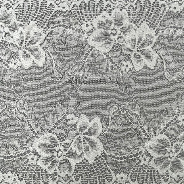 TUTON Guipure Beaded Elastic Lace Embroidery Trim Wholesale Supplier for Lingerie Spandex / Nylon Knitted Oeko-tex 100 Standards