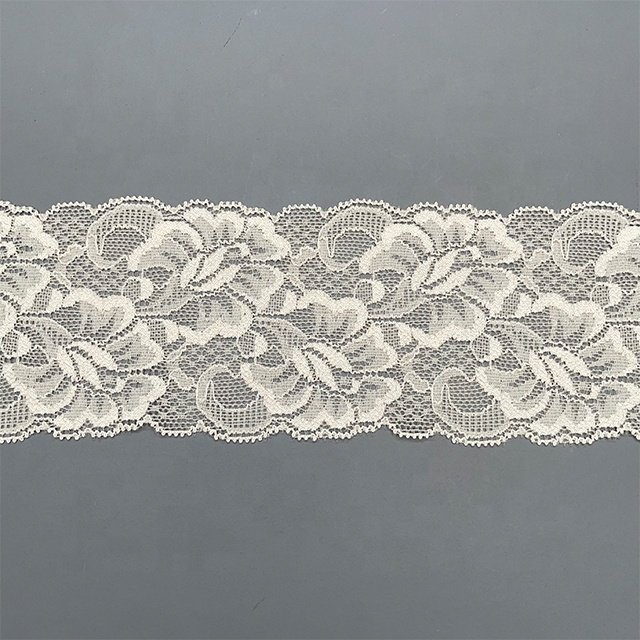 TUTON Custom French Elastic Lace 1.2/6.0/7.0 CM Trim Wholesale For Lingerie