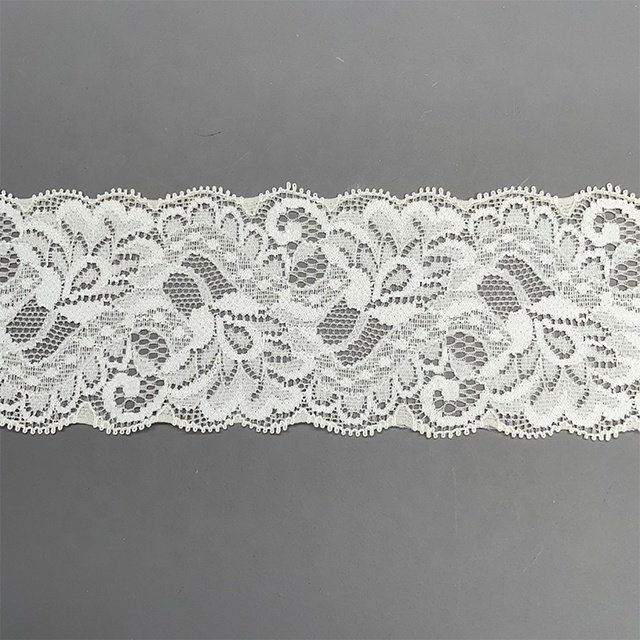 TUTON Custom French Elastic Lace 1.2/6.0/7.0 CM Trim Wholesale For Lingerie