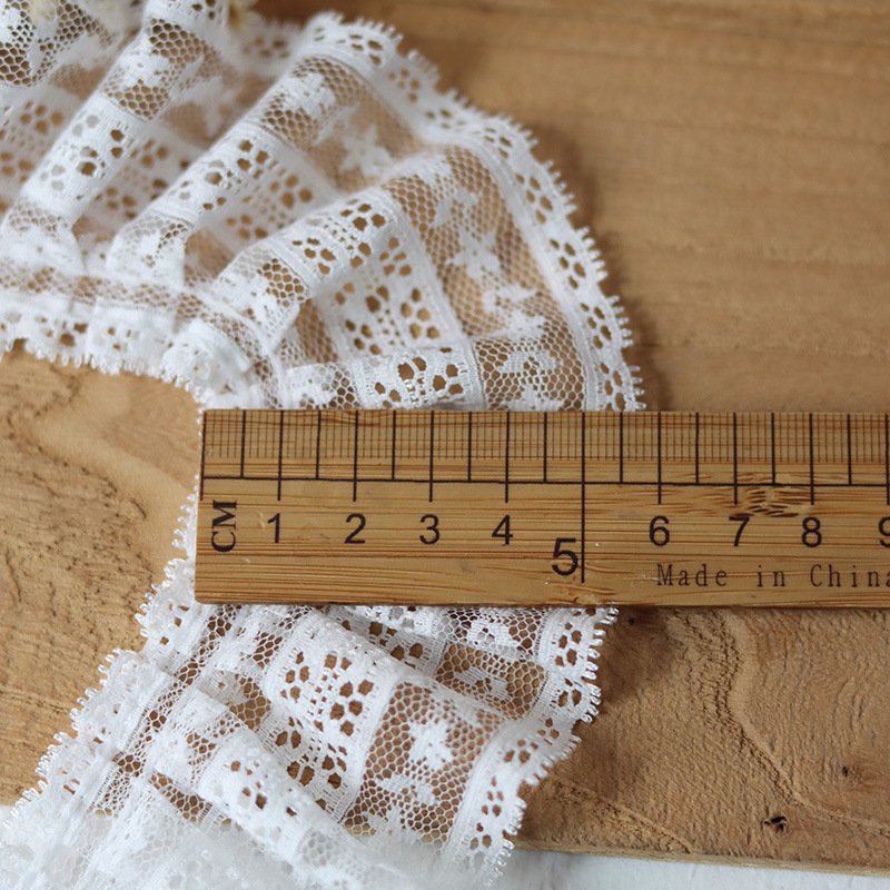 High Quality Decorative Lace Trimming Narrow Lace Trim Clothing Mesh Fabric Trimming