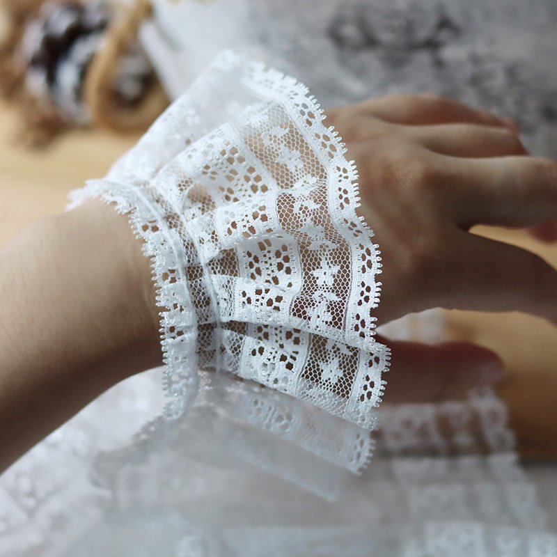 High Quality Decorative Lace Trimming Narrow Lace Trim Clothing Mesh Fabric Trimming
